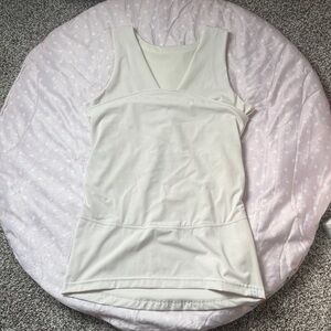 NWOT Lalabu Soothe Sleeveless Top - Cream - Large